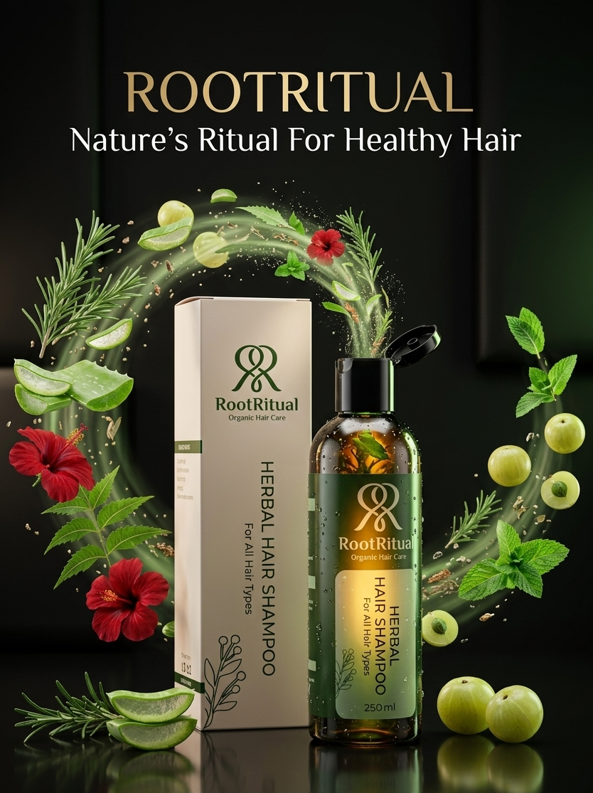 RootRitual Herbal Hair Shampoo 🌿